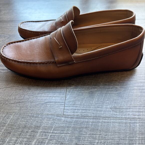 Flag Ltd. Nappa Glove Tan Leather Men’s Loafer New Without Box Size 11 main image 9
